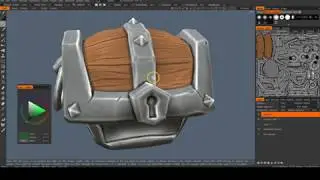 3D Coat: baking models for painting