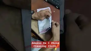 Amazon Se I Phone Cleaning Cloth #online #youtubeshorts #unboxing #amazon #ytshorts