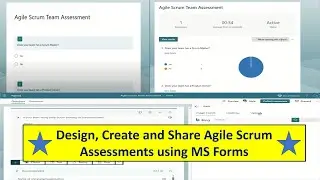 Using MS Forms for Agile Teams Assessments | Design Agile Assessment or Agile Surveys using MS Forms