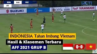 Indonesia vs Vietnam AFF Suzuki Cup 2020: Hasil Piala AFF 2021 Hari ini Dan Klasemen Terbaru Grup B