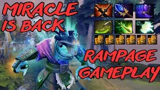 Miracle’s Comeback: Juggernaut RAMPAGE Gameplay! Dota 2 | 7.38c Patch