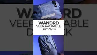 The Wandrd Veer Packable Daypack is uniquely functional and weather-resistant for a collapsible pack