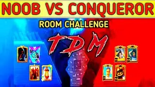 Noob VS Conqueror In Tdm🔥 Challenge GG MercyOp 🔰 Pakistani VS Indian Conquer