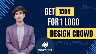 Earn $150 in 1 Logo Design on DesignCrowd | Step-by-Step Tutorial | DesignCrowd Logo | #logodesign