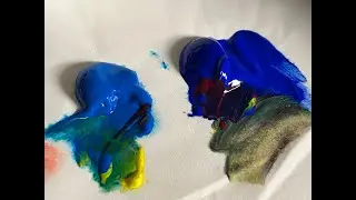 Setting up a warm and cool palette