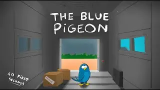 The Blue Pigeon - Animated short film (first 40 seconds)