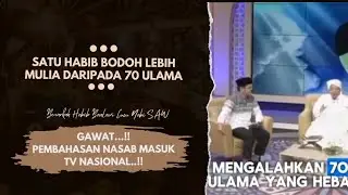 Nyimak GAWAT PEMBAHASAN NASAB MASUK TV NASIONAL