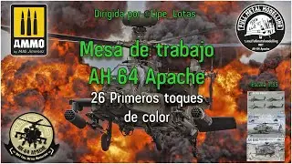Mdt AH-64 Apache – 26 – Primeros toques de color