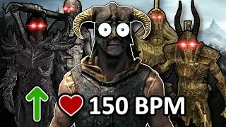 Skyrim But If My HEART RATE Goes Up Enemies Spawn
