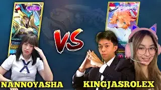 KINGJASRO VS INUYASHA🔥| HINDI DAW SIYA MAKA TULOG🤣| 2V2 NANNOYASHA VS JASROLEX - MLBB