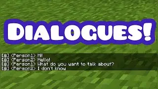 How to Make Dialogues in Minecraft