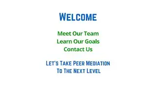 Online Peer Mediation Platform - Taking Peer Mediation to the Next Level