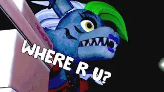 Roxy's weakness is wooden pallets - FNAF Security Breach