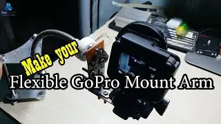 DIY GoPro Mount Arm for making video tutorials