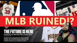 Did Nike Just Ruin MLBs Uniforms for 2024??!!!! #Nike #MLB