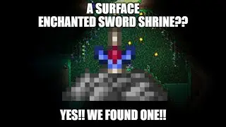 Terraria 1.4.4.9 Surface Enchanted Sword Shrine Seed! Plus Three Wands Of Sparking!!