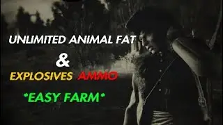 RDR2 FARM ANIMAL FAT *QUICK SPAWN* EXPLOSIVE AMMO