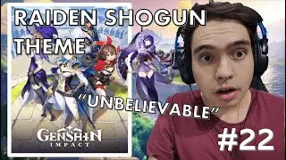Gamer and Pianist Reacts to RAIDEN SHOGUN Battle Theme from Genshin Impact OST