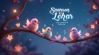 Saanson Ki Lehar – A Magical Night Melody with Cute Birds ✨🎶🐦