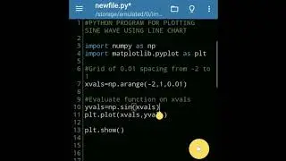 #Program
