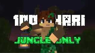 100 Days in Minecraft but Jungle Only!
