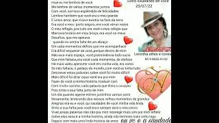 sinto saudades de você