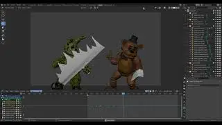 [FNAF/Blender] ROBOT HELL animation test