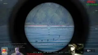 ARMA 3 Exile Tanoa on the MGT Server 813 meter Farm snip kill