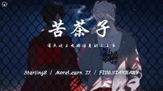 Starling８/MoreLearn27/FIVESTARBABY - 苦茶子「有天晚上我好像見到了上帝 對著他的臉放了個響屁 」【動態歌詞/PinyinLyrics】♪