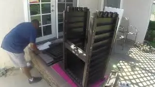Keter Outdoor Entertainment Storage Station Grilling Table