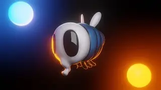 Hunter's Journal 전체의 3D 모델링(타임랩스) #hollowknight #4 - (GRUZZER) #blender