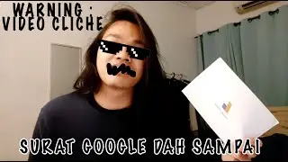 Akhirnya... Dapat Surat Dari Google ( AMARAN ! : VIDEO CLICHE )