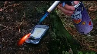 Crazy crash test of phone