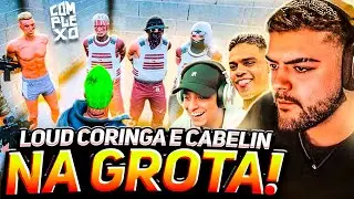 CORINGA E MC CABELIN, ENTRARAM PARA A GROTA no GTA RP