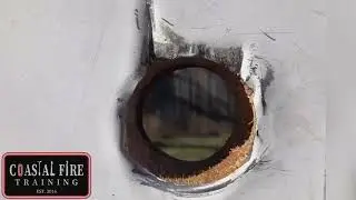 Concealing Minor Damage From A Deadbolt Pull Using A Door Reinforcer (Through-The-Lock)