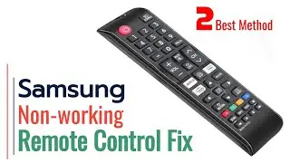 Samsung LED TV Remote NOT WORKING Fixed With 2 Best Methods