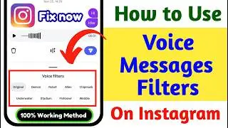 How to Use Instagram Voice Message Filters 2026 | Add Voice Effects in Instagram DM
