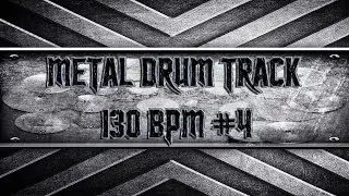 Stoner Metal Drum Track 130 BPM (HQ,HD)