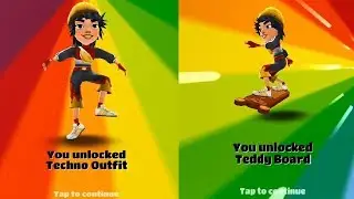 Subway Surfers World Tour 2019 New Update Moscow -  New Character Alex Techno Outfit Gameplay