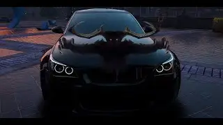 Черный бумер | Black BMW M5 e60 | Music Deep In The Night