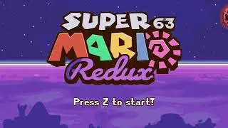 Super Mario 63 Redux - Pequeña Demo Pero Con Un Buen Arte