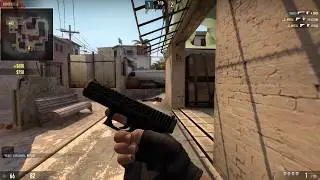 CSGO: All headshot glock ace