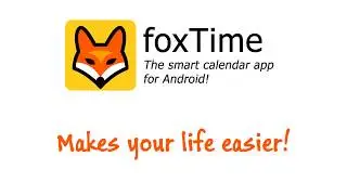 foxTime, the smart Android calendar and ringtone manager