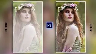 How to Remove Foggy/Haze from photo in Photoshop || Photoshop CC Tutorial