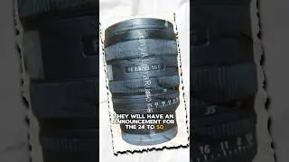 NEW SONY LENS ANNOUNCED! 