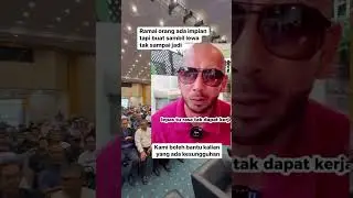 Impian besar tapi buat sambil lewa