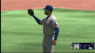 MLB The Show 22 Milwaukee Brewers vs Texas Rangers