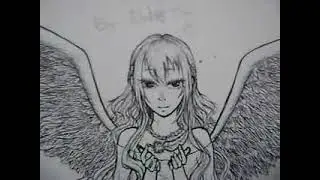 Fast Draw - FeathersTutorial with BIC -Tutorial de Plumas- By RedStar-Sama