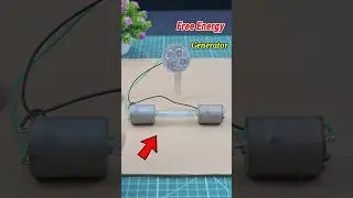 DIY Energy Generator Using Two DC Motors – Science Project 