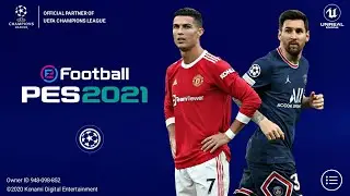 [PATCH PES MOBILE 2021 MOD UEFA CHAMPIONS LEAGUE V.5.7.0 BEST GRAPHICS | FULL LICENSE]